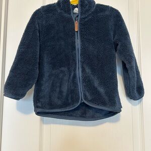 H&M Kids Fleece Sweater - Dark Blue
